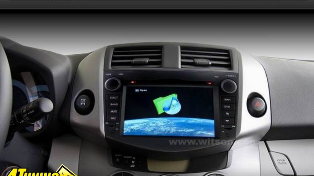 NAVIGATIE ANDROID 9.0 DEDICATA TOYOTA RAV4 2006-2012 ECRAN IPS16GB 2GB RAM INTERNET 3G WIFI GPS WAZE