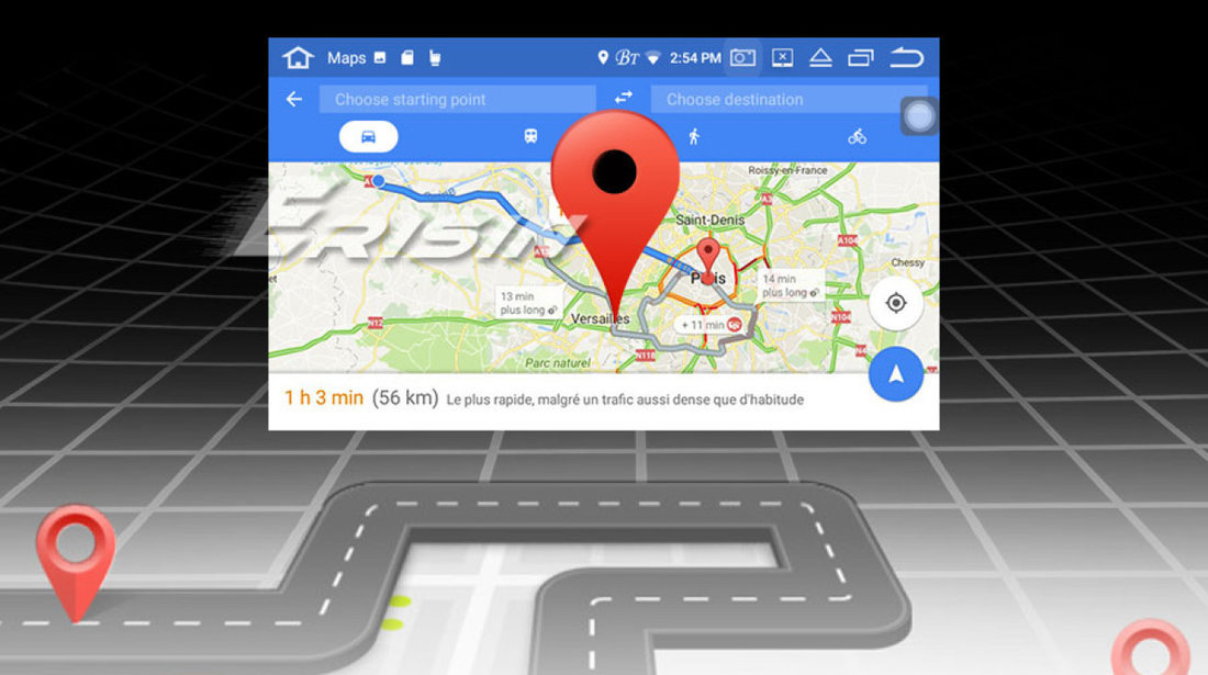 NAVIGATIE ANDROID 9.0 DEDICATA TOYOTA RAV4 2006-2012 ECRAN IPS16GB 2GB RAM INTERNET 3G WIFI GPS WAZ