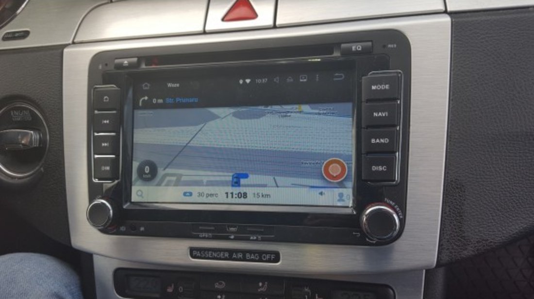 NAVIGATIE ANDROID 9.0 DEDICATA VW POLO ECRAN IPS 7'' 16GB 2GB RAM INTERNET 3G WIFI QUAD-CORE GPS