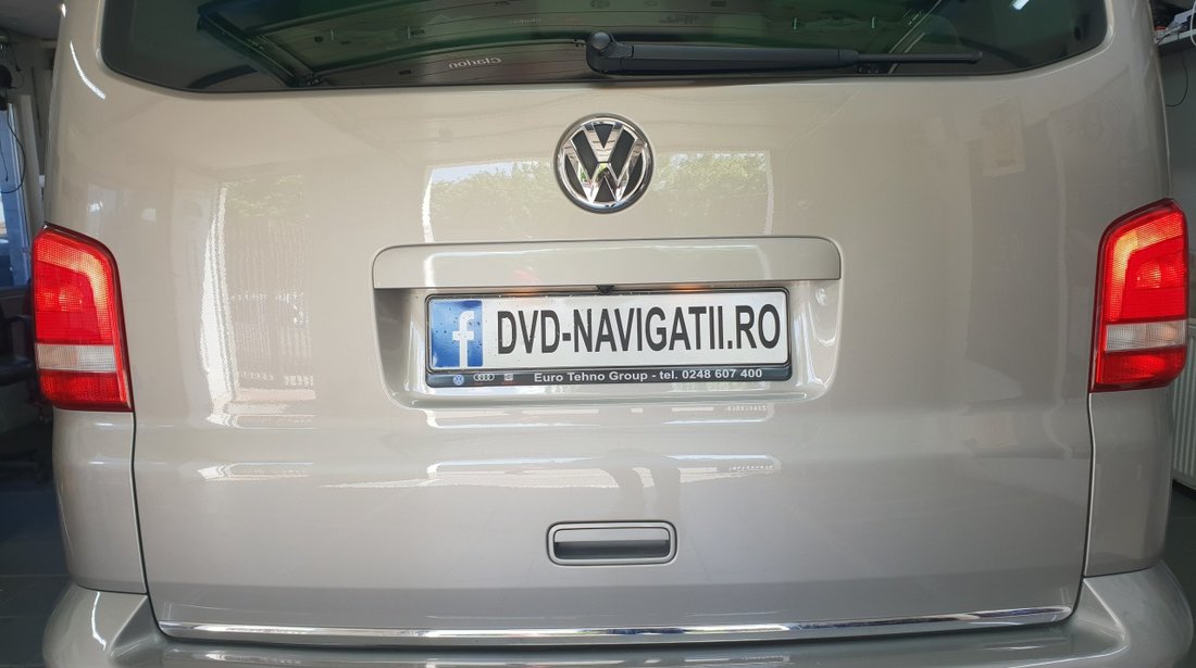 NAVIGATIE ANDROID 9.0 DEDICATA VW TOUAREG MULTIVAN TRANSPORTER T5 ECRAN IPS 16GB DVD GPS WAZE