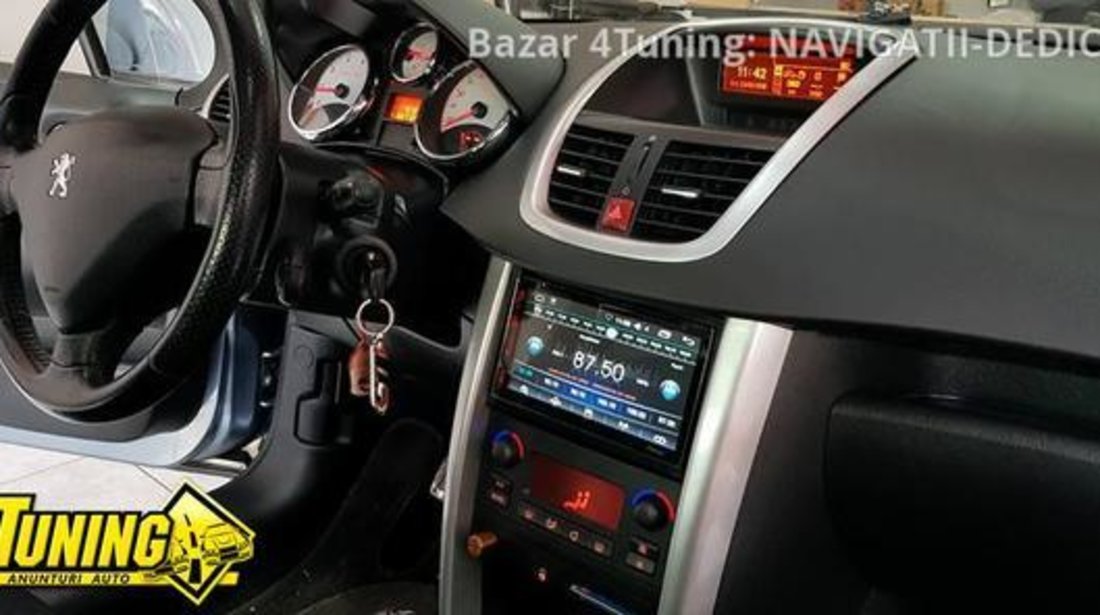 NAVIGATIE ANDROID CARPAD FORD FIESTA DVD PLAYER AUTO 2DIN CU USB SD MIRRORLINK WAZE MODEL CMP6023