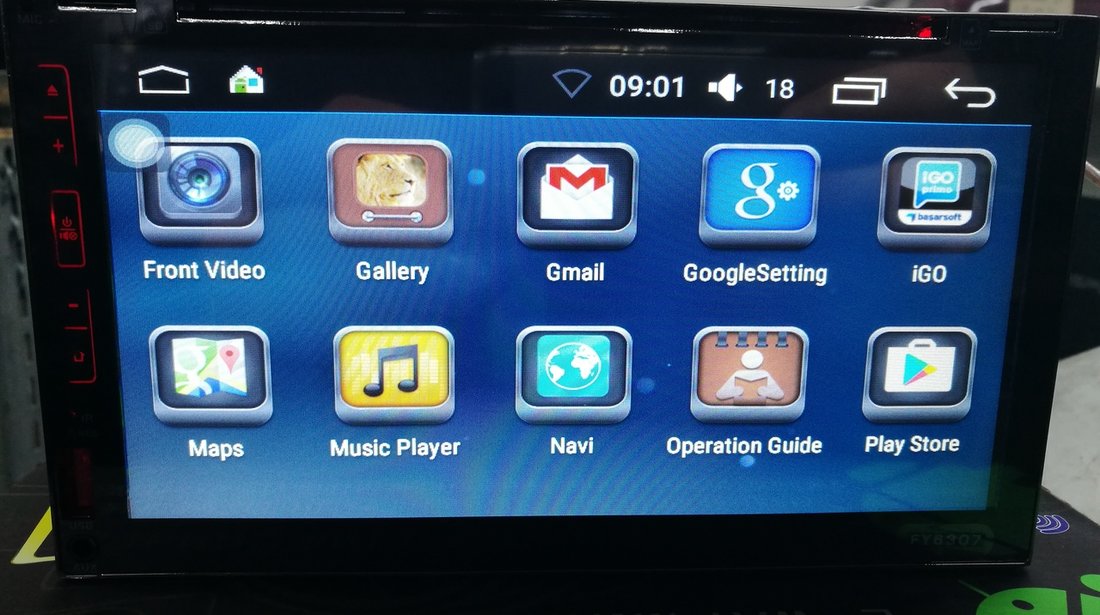 NAVIGATIE ANDROID CARPAD UNIVERSALA DVD PLAYER AUTO 2DIN CU USB SD MIRRORLINK WAZE MODEL CMP6023