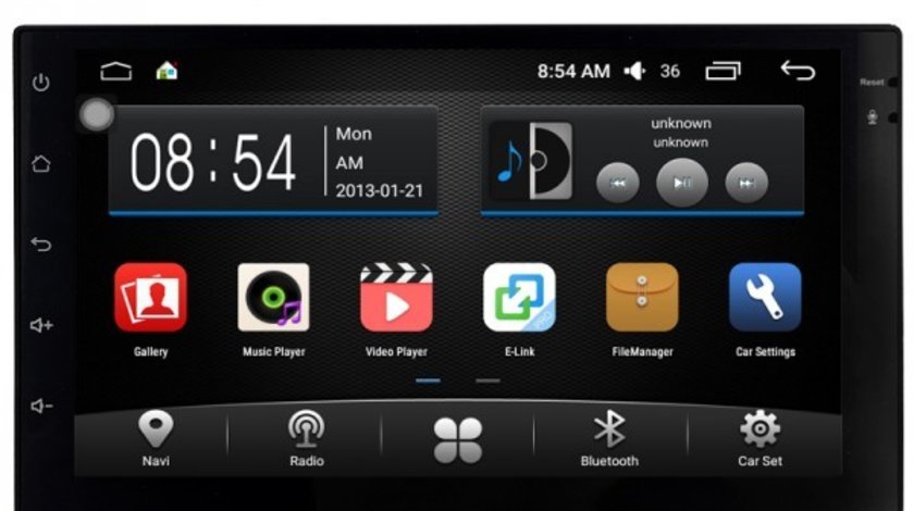 NAVIGATIE ANDROID CARPAD WITSON W2-F1013T UNITATE MULTIMEDIA CU ECRAN DE 7" 16GB QUADCORE GPS CARKI