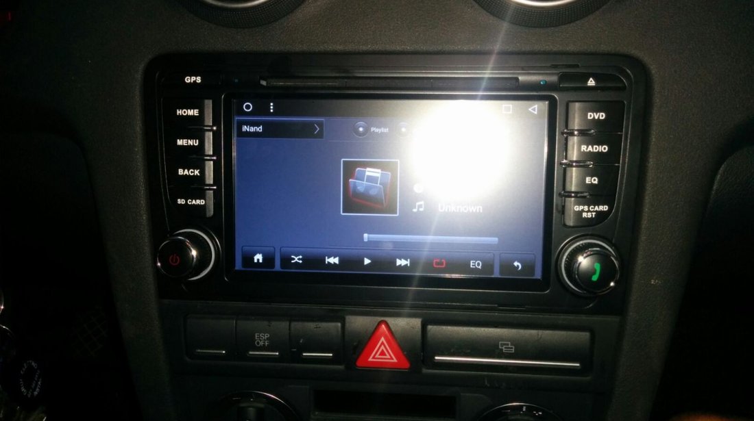 NAVIGATIE ANDROID DEDICATA AUDI A3 16GB WIFI CARKIT BLUETOOTH DVR GPS WAZE EDOTEC EDT-G049