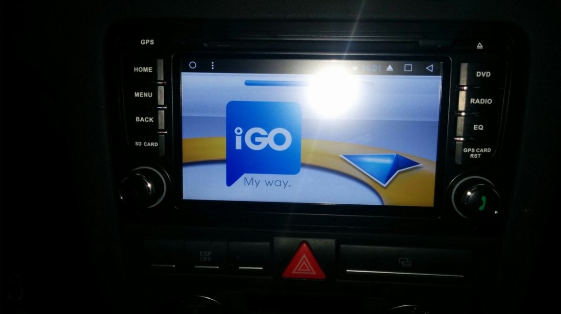 NAVIGATIE ANDROID DEDICATA AUDI A3 16GB WIFI CARKIT BLUETOOTH DVR GPS WAZE EDOTEC EDT-G049