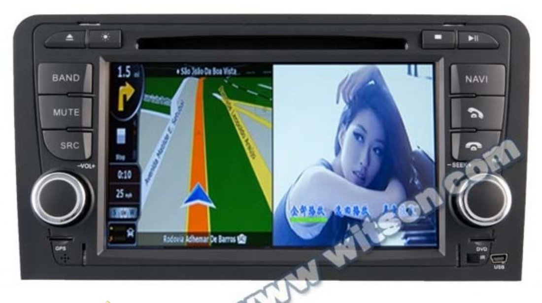 NAVIGATIE ANDROID DEDICATA AUDI A3 WITSON W2 I049 PLATFORMA S150 INTERNET 3G WIFI PROCESOR SAMSUNG A8 1GHZ DVR HARD INTERN CARKIT BLUETOOTH PRELUARE AGENDA TELEFONICA MIRROR LINK MODEL PREMIUM