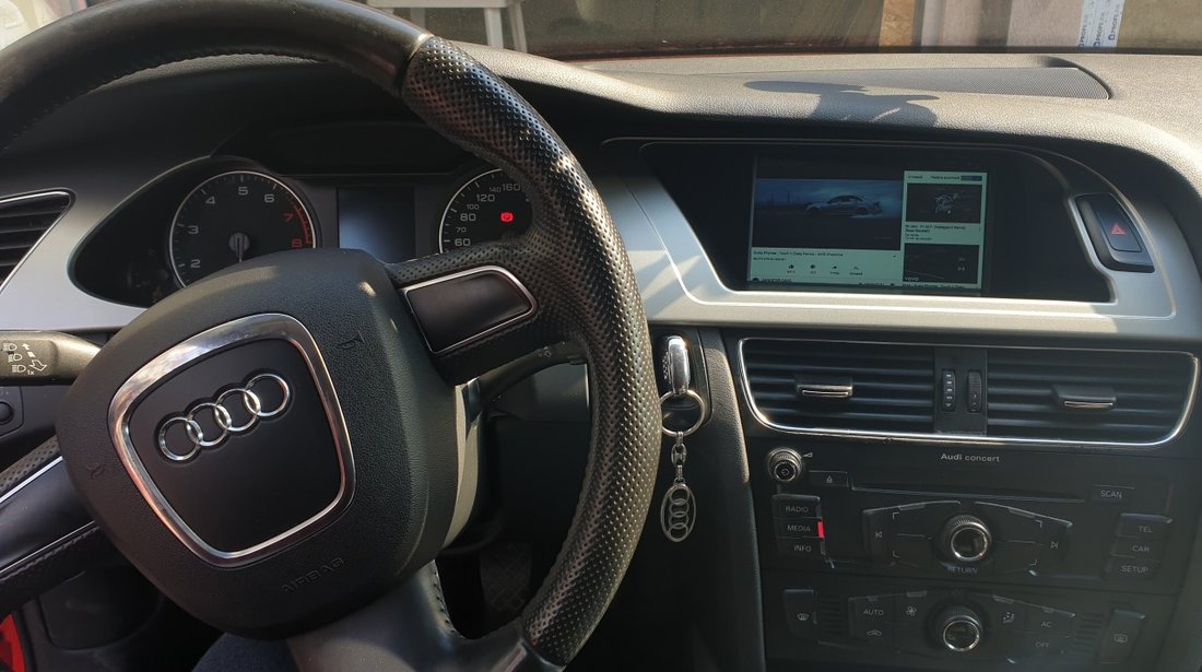 NAVIGATIE ANDROID DEDICATA AUDI A4L B8 A5 Q5 Carkit Usb Internet NAVD-8665GB 16GB GPS WAZE