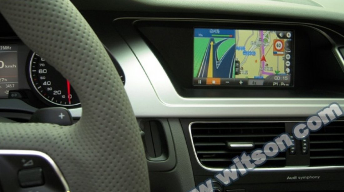 NAVIGATIE ANDROID DEDICATA AUDI A4L B8 A5 Q5 WITSON W2-M310 PLATFORMA S160 QUAD CORE 16GB GPS WAZE