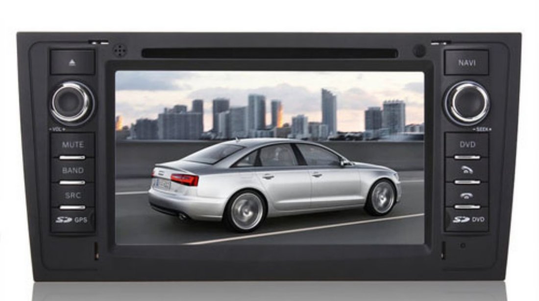 NAVIGATIE ANDROID DEDICATA AUDI A6 C5 1997 2004 WITSON W2-M102 PLATFORMA S160 QUAD CORE 16 GB 3G DVR