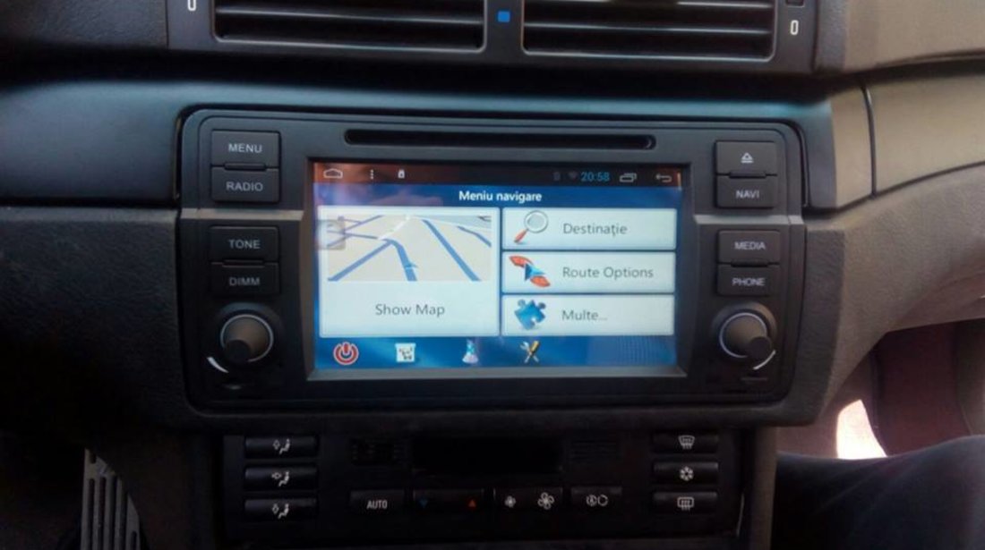 NAVIGATIE ANDROID DEDICATA BMW SERIA 3 E46 M3 ROVER 75 WITSON W2-F9756B INTERNET 3G WIFI WAZE