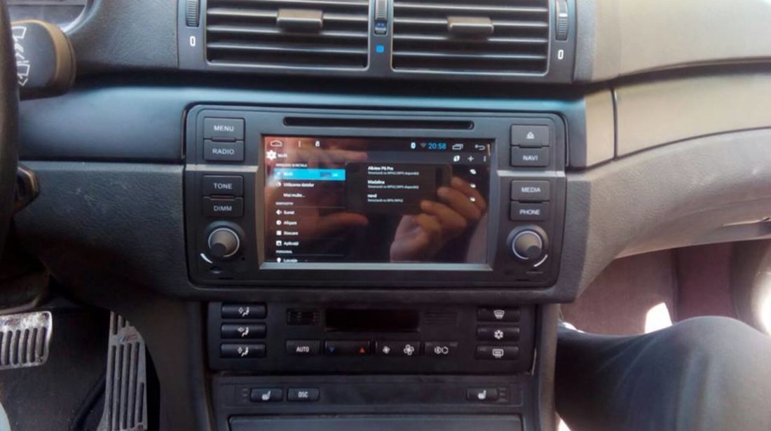 NAVIGATIE ANDROID DEDICATA BMW SERIA 3 E46 M3 ROVER 75 WITSON W2-F9756B INTERNET 3G WIFI WAZE