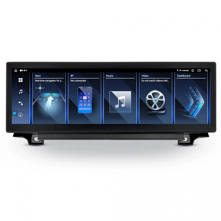 Navigatie Android Dedicata BMW Seria 5 F10 F11 (2011-2017), 14.9 Inch, 4Gb Ram, 64Gb Stocare, Bluetooth, WiFi, Waze