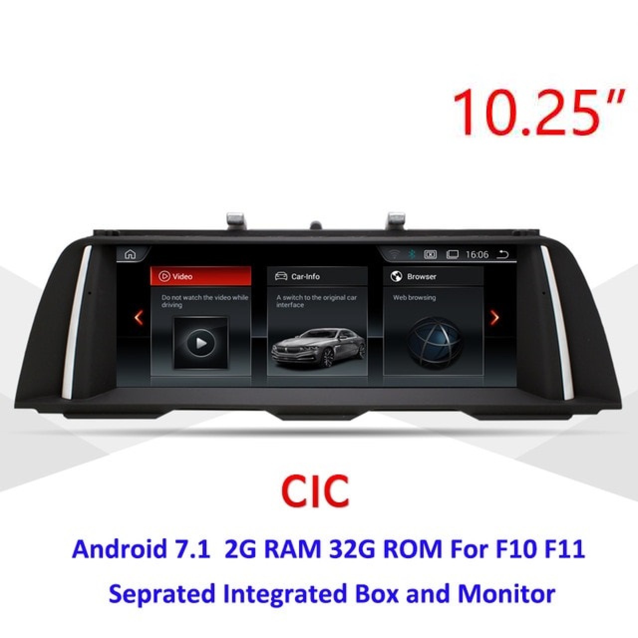 Navigatie Android Dedicata BMW Seria 5 F