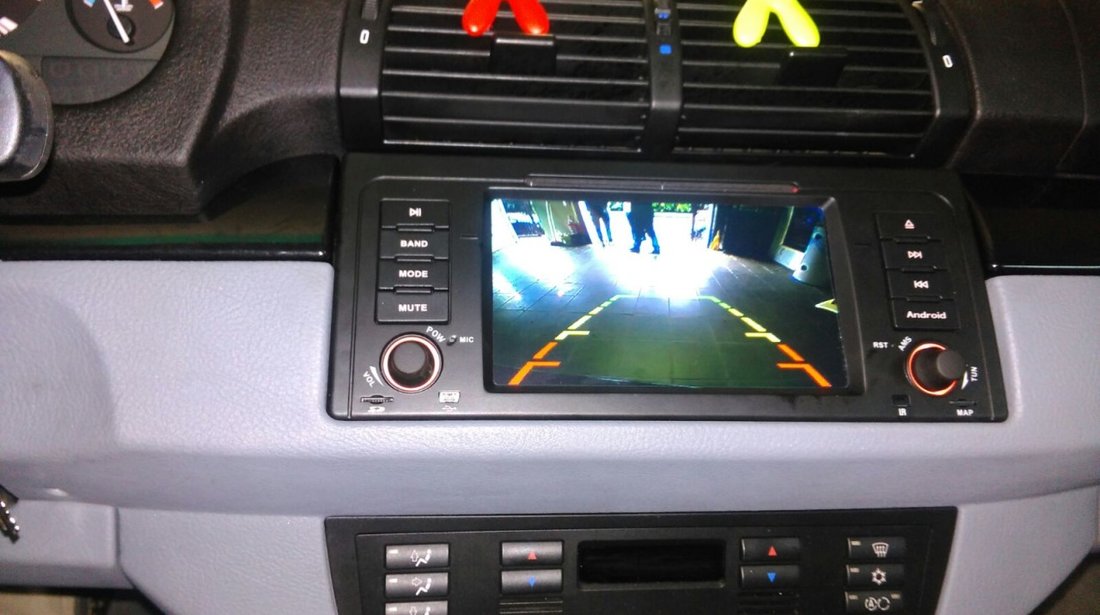 NAVIGATIE ANDROID DEDICATA BMW X5 E53 SERIA 5 E39 SERIA 7 E38 INTERNET 3G WAZE QUAD-CORE 1,6GHZ 16GB