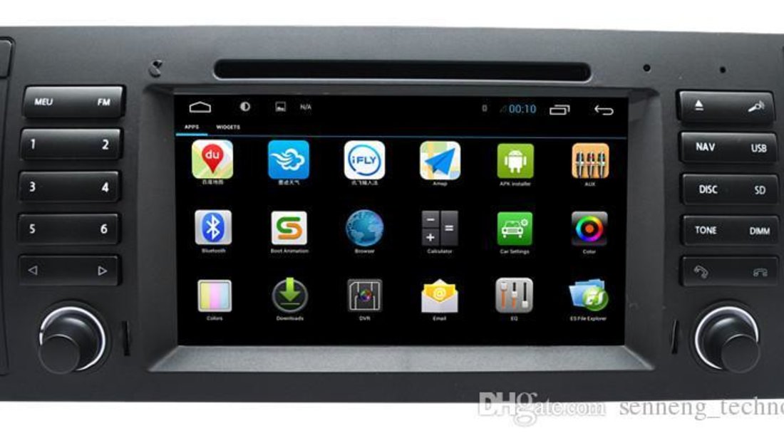 NAVIGATIE ANDROID DEDICATA BMW X5 E53 SERIA 5 E39 SERIA 7 E38 QUAD-CORE 16 GB CARKIT PRELUARE AGENDA