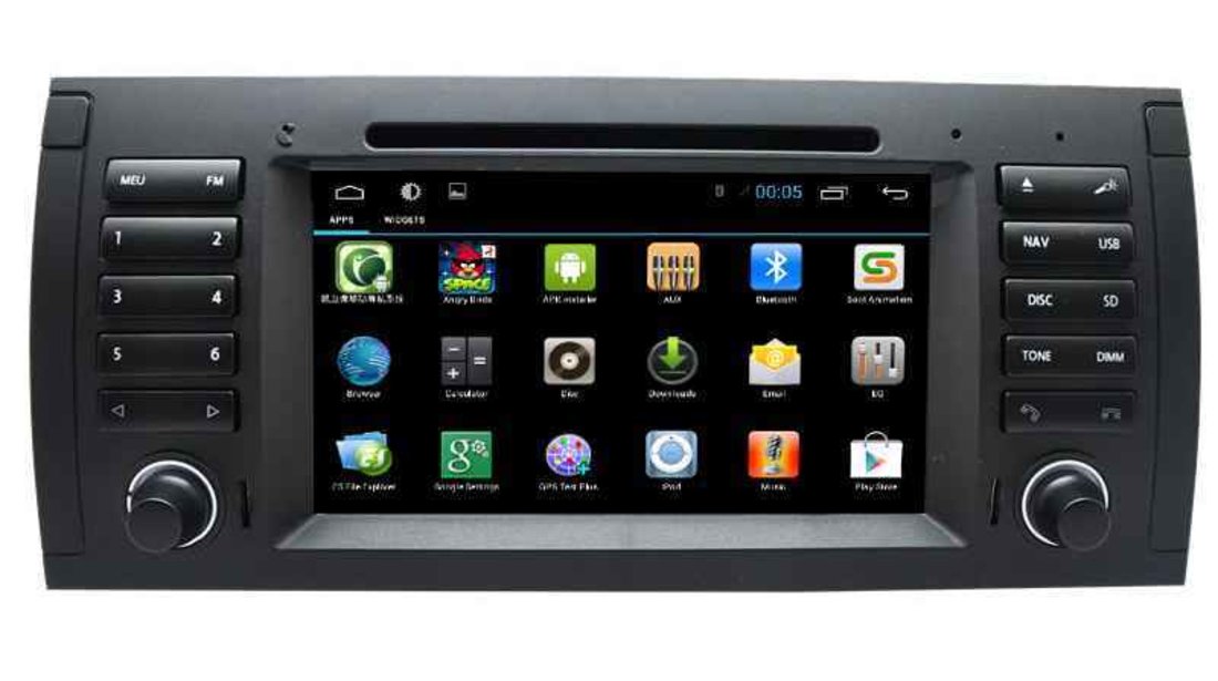 NAVIGATIE ANDROID DEDICATA BMW X5 E53 SERIA 5 E39 SERIA 7 E38 QUAD-CORE 16 GB CARKIT PRELUARE AGENDA