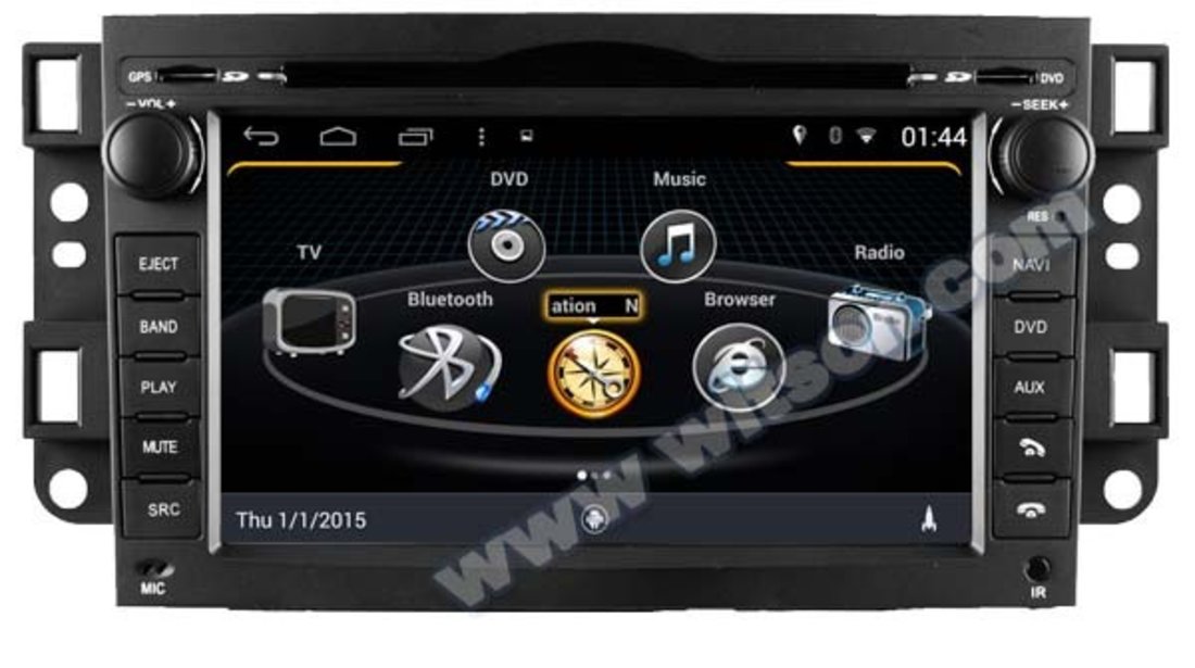 NAVIGATIE ANDROID DEDICATA CHEVROLET AVEO CAPTIVA EPICA WITSON W2-M020 PLATFORMA S160 QUADCORE 16 GB