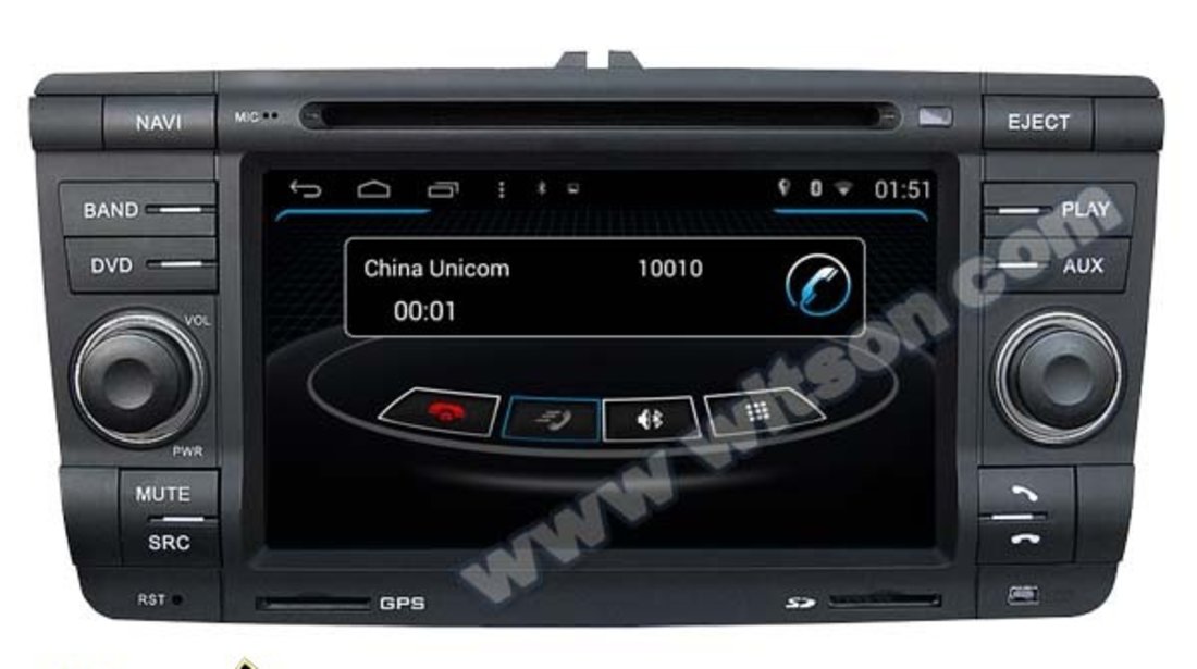 NAVIGATIE ANDROID DEDICATA EDOTEC M005 SKODA OCTAVIA 2  PLATFORMA S160 QUADCORE Rezolutie HD