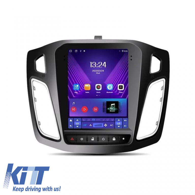 Navigatie Android Dedicata Ford Focus 3 (2011 - 2018) 9.7 Inch, 6Gb Ram, 128Gb stocare, Bluetooth, WiFi, Carplay NAVF976IQO