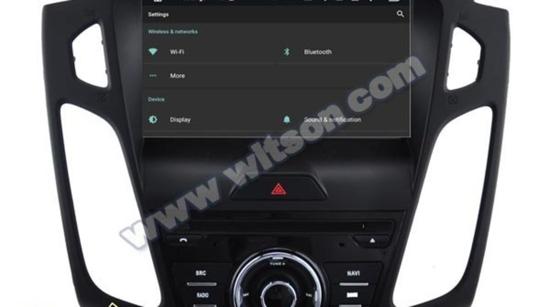 NAVIGATIE ANDROID DEDICATA FORD FOCUS 3 MK3 2015-2018 WITSON W2-B5556 INTERNET 4G WIFI OCTACORE WAZE