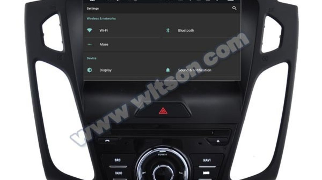 NAVIGATIE ANDROID DEDICATA FORD FOCUS 3 MK3 2015 - 2018 WITSON W2-V5556 ECRAN IPS 8 OCTACORE 32 GB