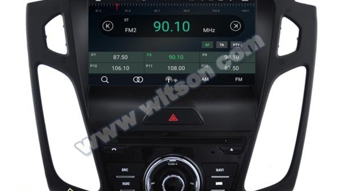 NAVIGATIE ANDROID DEDICATA FORD FOCUS 3 MK3 2015-2018 WITSON W2-B5556 INTERNET 4G WIFI OCTACORE WAZE