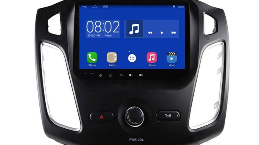 NAVIGATIE ANDROID DEDICATA FORD FOCUS 3 MK3 EDOTEC EDT-L150 CAPRAD ECRAN 8'' INTERNET 3G GPS WAZE