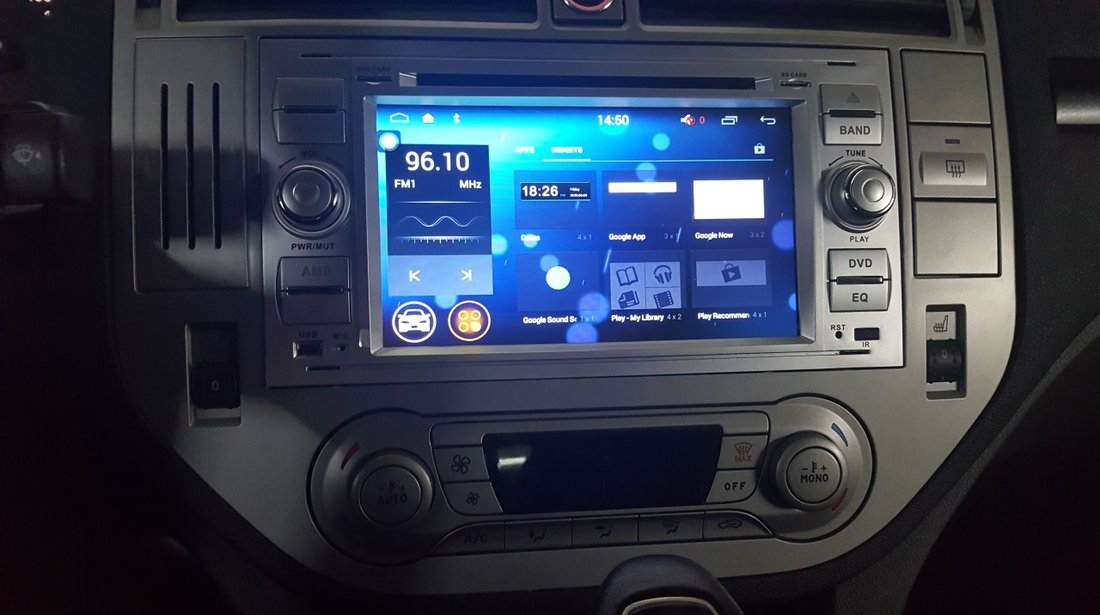 NAVIGATIE ANDROID DEDICATA FORD Focus C- MAX WITSON W2-F9488FS RAMA SILVER DVD GPS WAZE