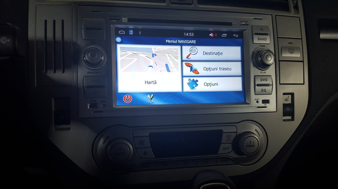 NAVIGATIE ANDROID DEDICATA FORD Focus C- MAX WITSON W2-F9488FS RAMA SILVER DVD GPS WAZE