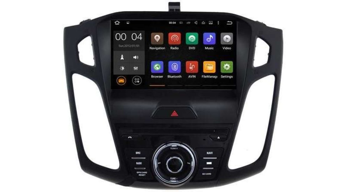 Navigatie Android Dedicata Ford Focus Mk3 2015-2018 DVD Auto GPS CARKIT INTERNET 4G WAZE NAVD-A8458