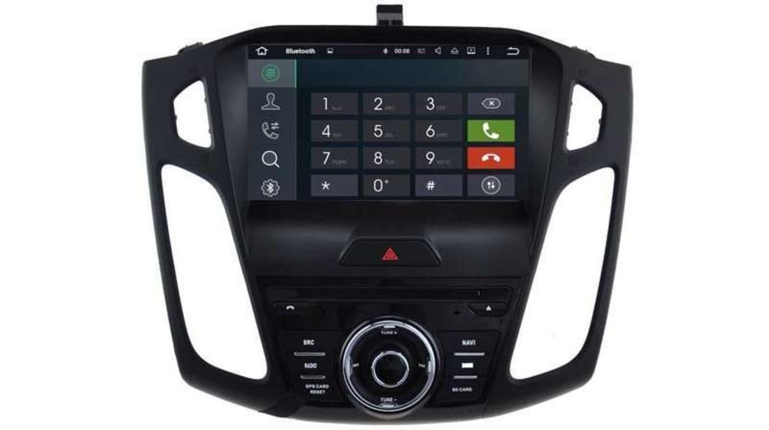 Navigatie Android Dedicata Ford Focus Mk3 2015-2018 DVD Auto GPS CARKIT INTERNET 4G WAZE NAVD-A8458