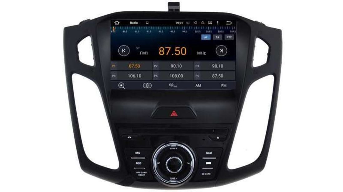 Navigatie Android Dedicata Ford Focus Mk3 2015-2018 DVD Auto GPS CARKIT INTERNET 4G WAZE NAVD-A8458