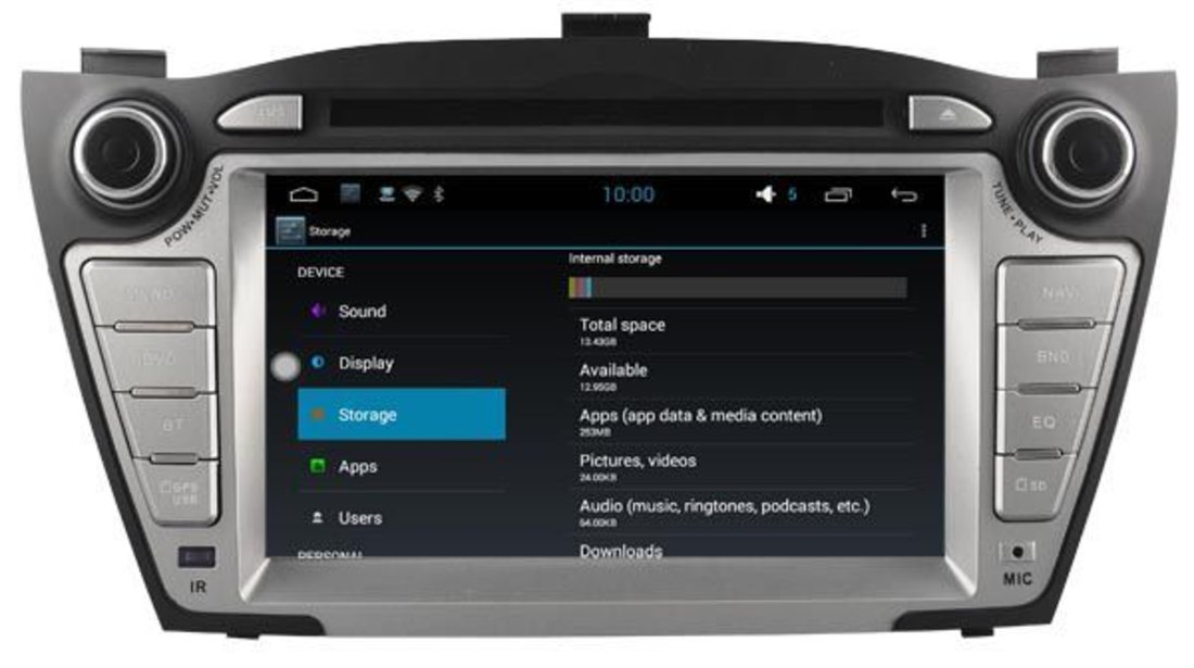 Navigatie Android Dedicata Hyundai IX35 NAVD-A547 DVD GPS WAZE INTERNET WIFI DVR CARKIT