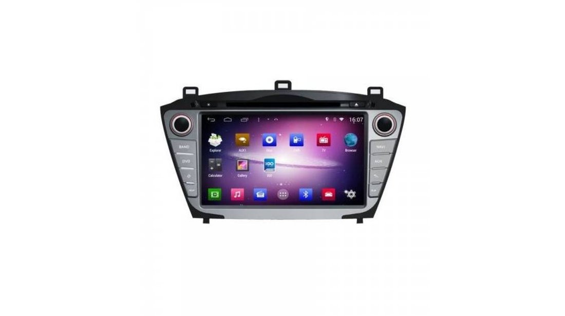 NAVIGATIE ANDROID DEDICATA HYUNDAI IX35 WITSON W2-M361 PLATFORMA S160 QUADCORE 16GB GPS WAZE