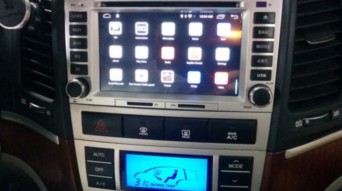 NAVIGATIE ANDROID DEDICATA HYUNDAI SANTA FE WITSON W2-K7268 4G ECRAN CAPACITIV MIRRORLINK