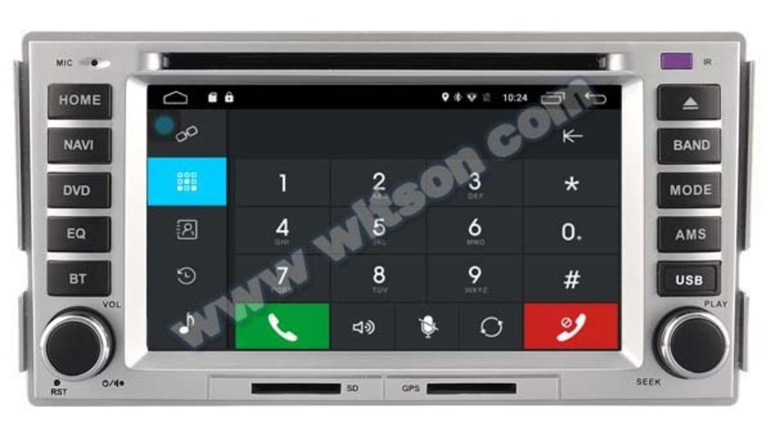 NAVIGATIE ANDROID DEDICATA HYUNDAI SANTA FE WITSON W2-K7268 4G ECRAN CAPACITIV MIRRORLINK