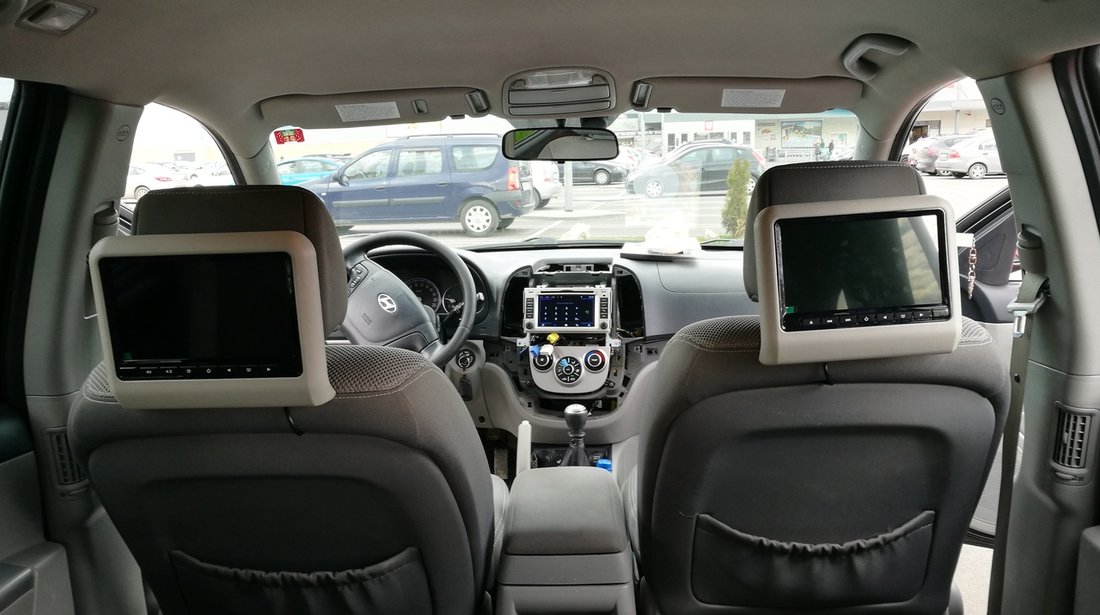 NAVIGATIE ANDROID DEDICATA HYUNDAI SANTA FE WITSON W2-K7268 4G ECRAN CAPACITIV MIRRORLINK