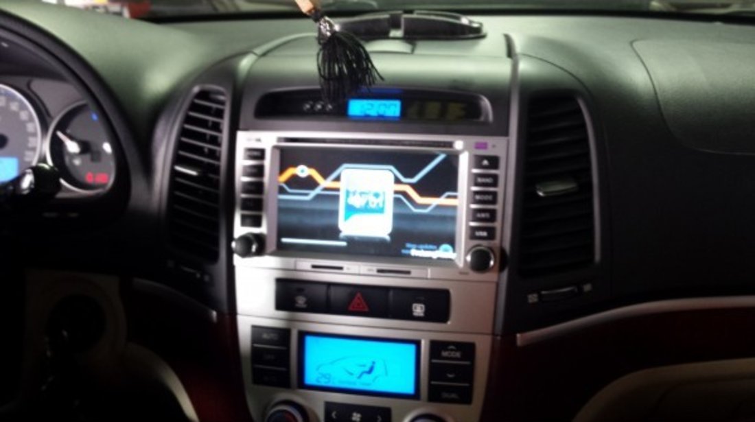 NAVIGATIE ANDROID DEDICATA HYUNDAI SANTA FE WITSON W2-K7268 4G ECRAN CAPACITIV MIRRORLINK