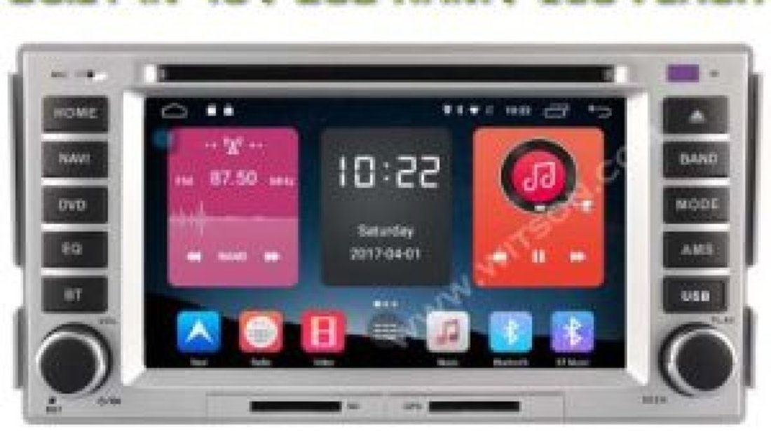 NAVIGATIE ANDROID DEDICATA HYUNDAI SANTA FE WITSON W2-K7268 4G ECRAN CAPACITIV MIRRORLINK
