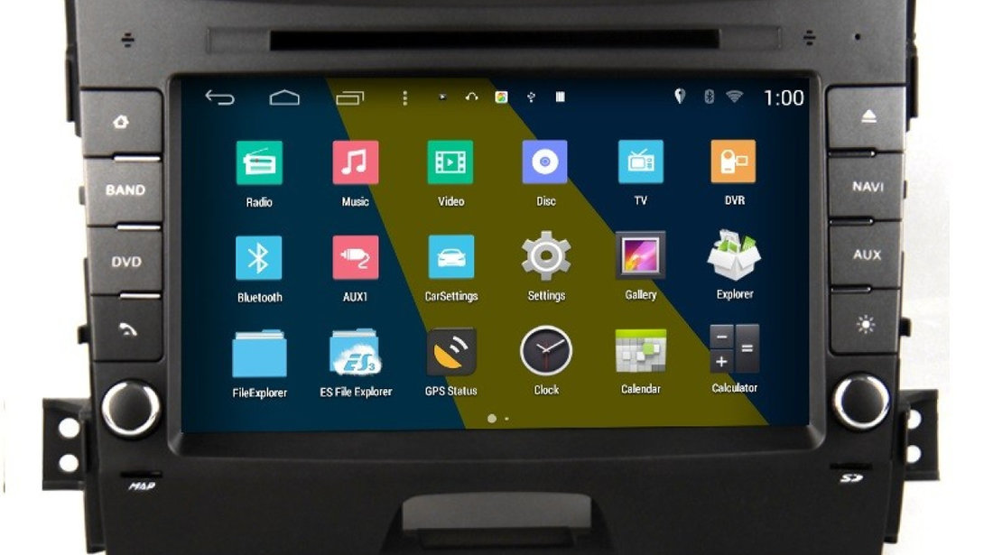 NAVIGATIE ANDROID DEDICATA KIA SPORTAGE 2010 - 2015 WITSON W2-M537 PLATFORMA S160 PROCESOR QUAD CORE