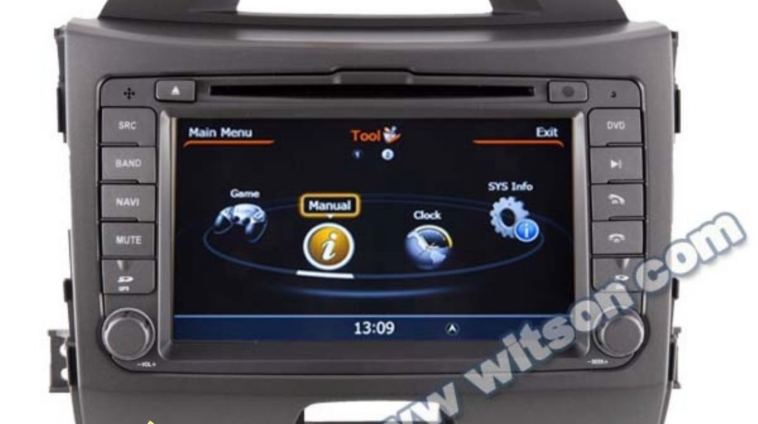 NAVIGATIE ANDROID DEDICATA KIA SPORTAGE 2010-2015 Edotec EDT-M573 PLATFORMA S160 DVD GPS WAZE WIFI