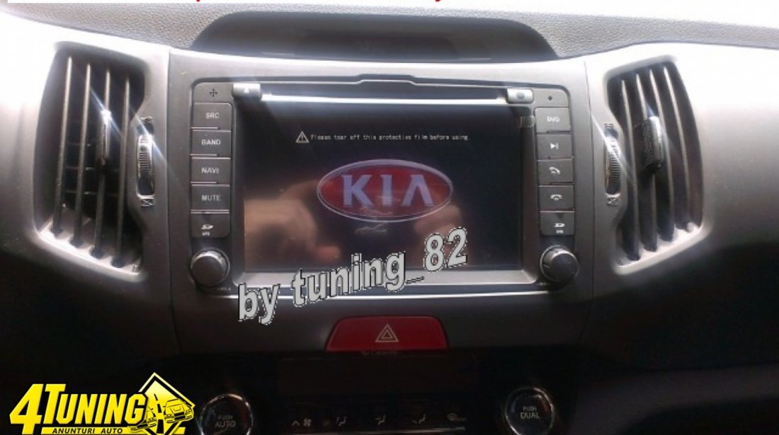 NAVIGATIE ANDROID DEDICATA KIA SPORTAGE 2010 - 2015 WITSON W2-M537 PLATFORMA S160 PROCESOR QUAD CORE