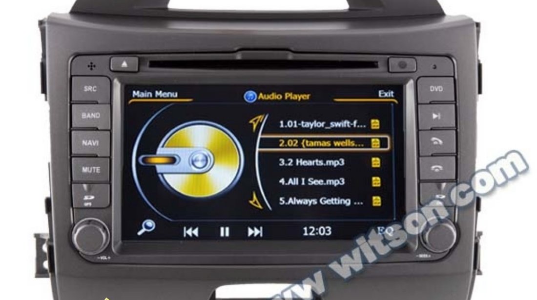 NAVIGATIE ANDROID DEDICATA KIA SPORTAGE 2010-2015 Edotec EDT-M573 PLATFORMA S160 DVD GPS WAZE WIFI