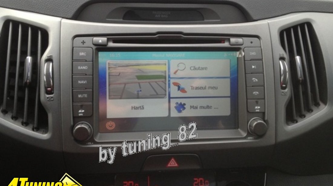 NAVIGATIE ANDROID DEDICATA KIA SPORTAGE 2010 - 2015 WITSON W2-M537 PLATFORMA S160 PROCESOR QUAD CORE