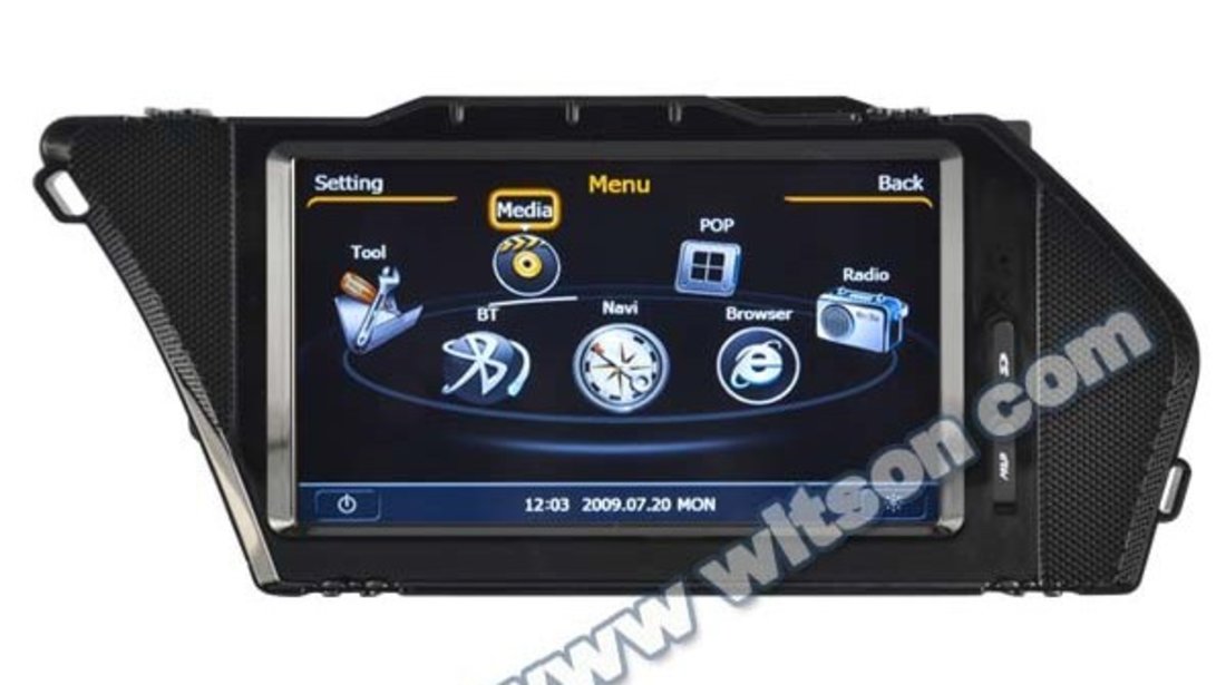 NAVIGATIE ANDROID DEDICATA MERCEDES-BENZ GLK X204 WITSON W2-M266 PLATFORMA S160 16GB QUADCORE