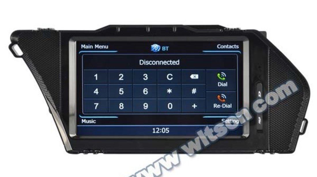 NAVIGATIE ANDROID DEDICATA MERCEDES-BENZ GLK X204 WITSON W2-M266 PLATFORMA S160 16GB QUADCORE