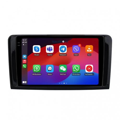 Navigatie Android Dedicata Mercedes Benz ML W164 GL X164 (2005 - 2012), Display 2K, 8Gb Ram, 256Gb S...