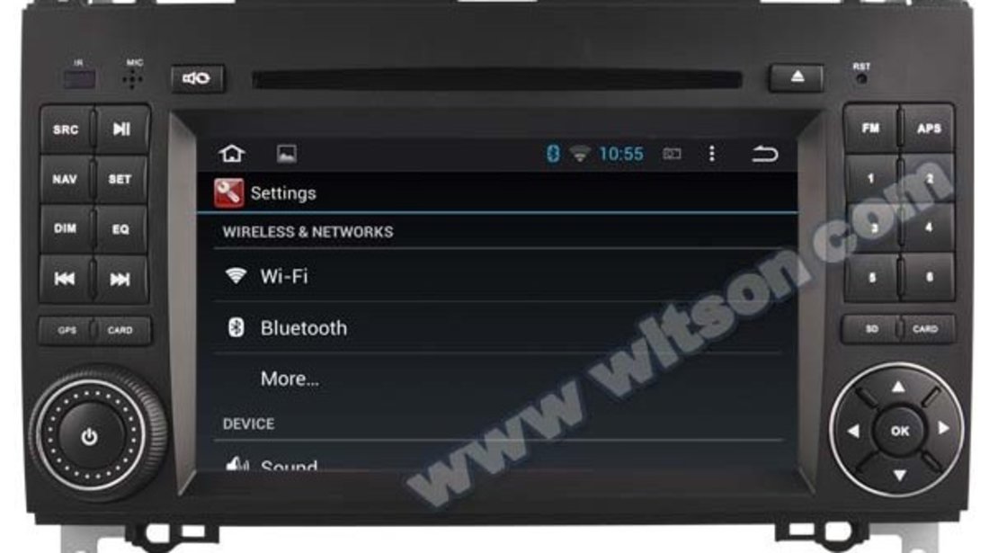 NAVIGATIE ANDROID DEDICATA MERCEDES-BENZ SPRINTER WITSON W2-A6916 WAZE