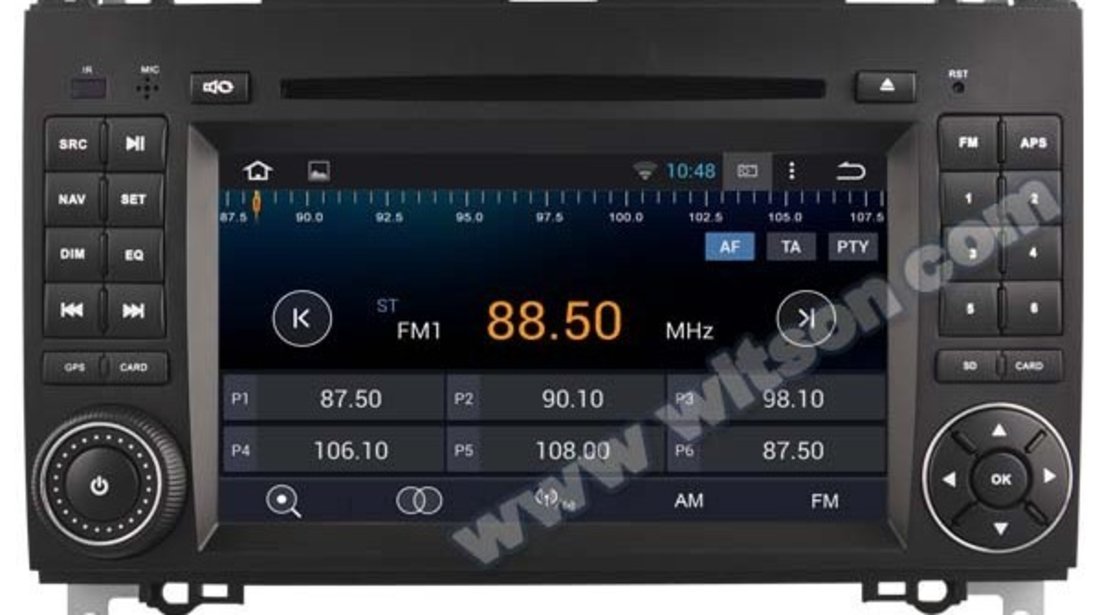 NAVIGATIE ANDROID DEDICATA MERCEDES-BENZ VIANO WITSON W2-A6916 WAZE