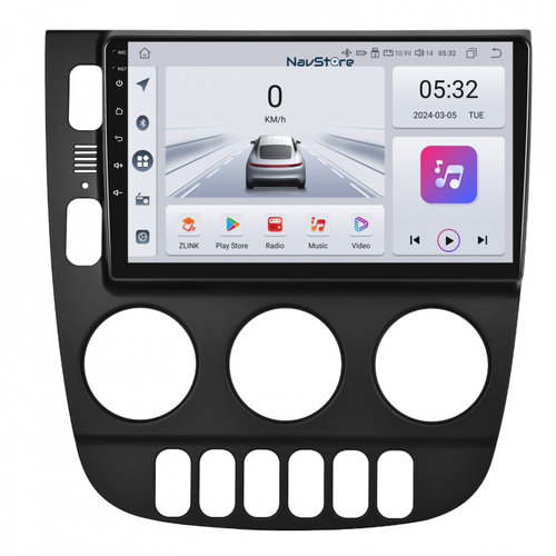 Navigatie Android Dedicata Mercedes ML W163 (1998-2005), 9Inch, 4Gb Ram, 64Gb Stocare, Bluetooth, Wi...